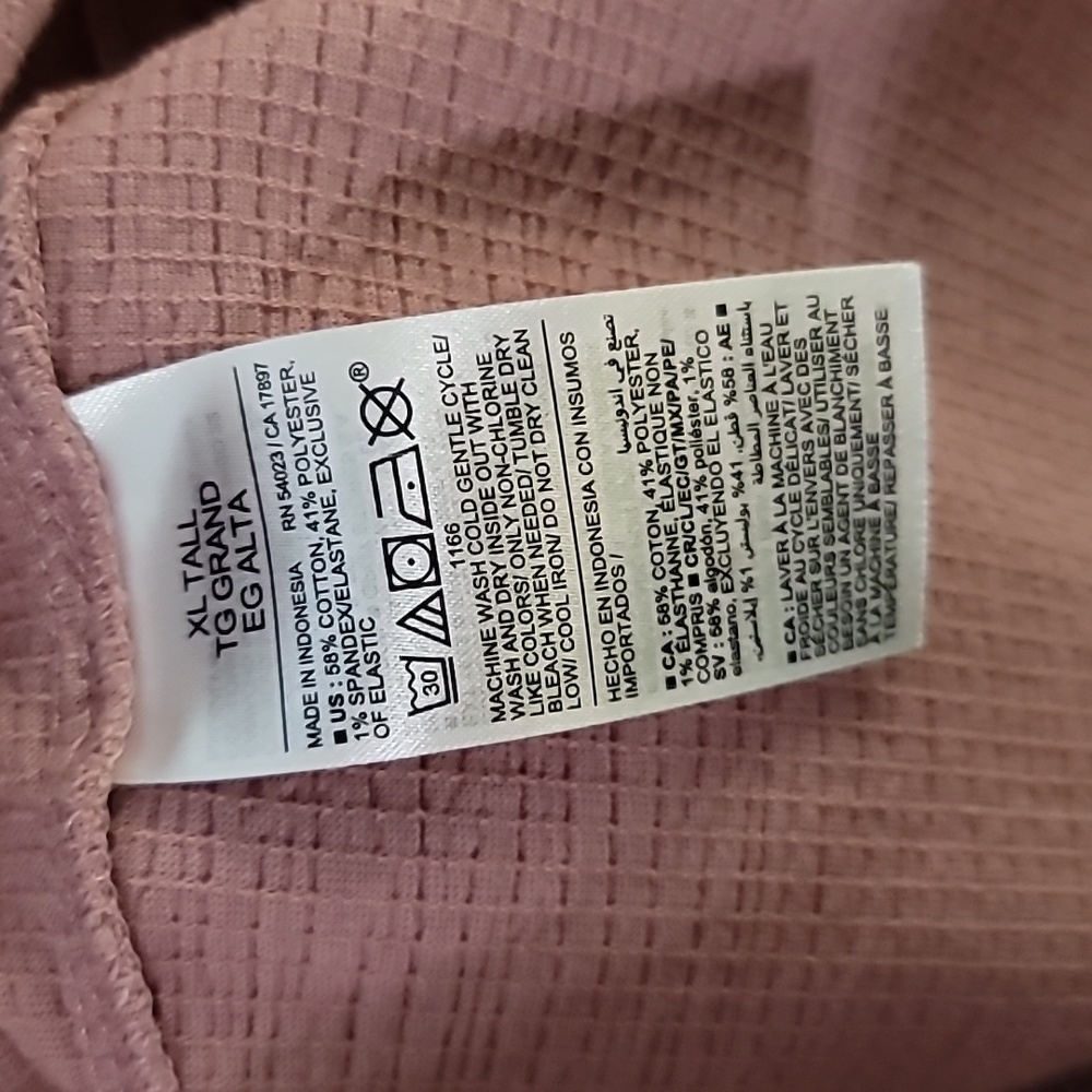 Old Navy Dusty Pink Blouse - Picture 8 of 9